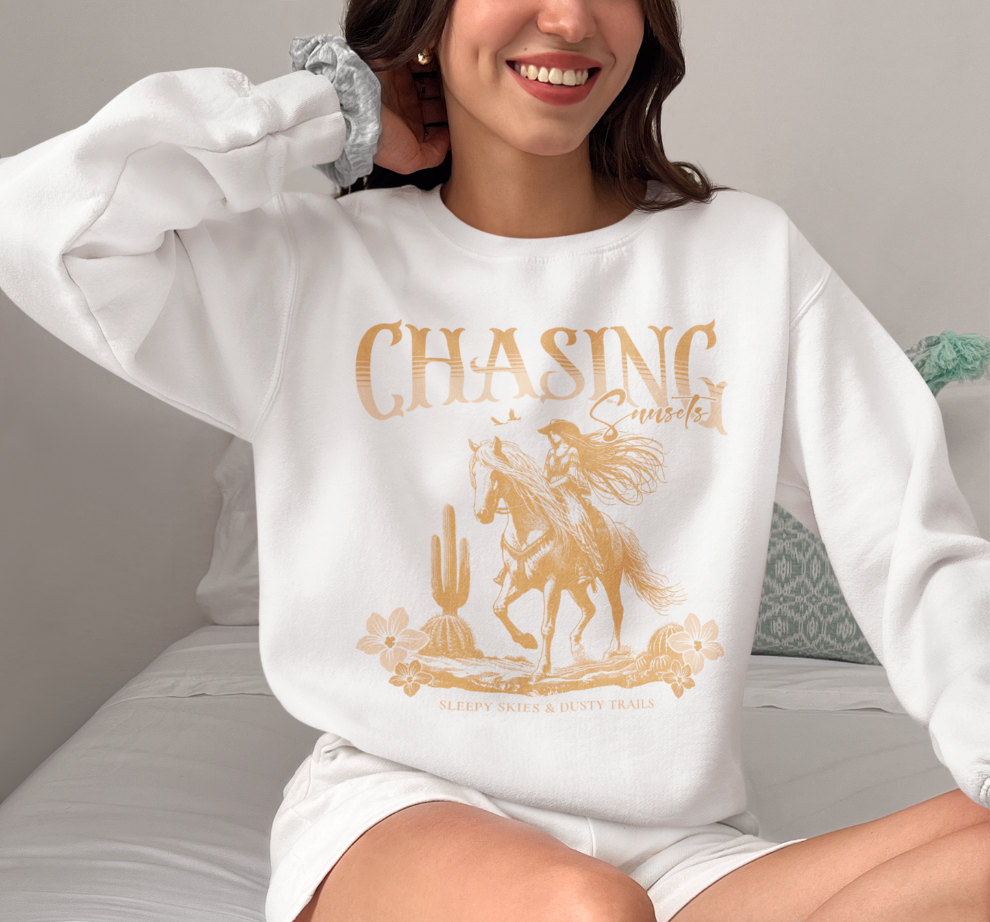 Chasing Sunsets I Classic Unisex Crewneck Sweatshirt I FREE Shipping