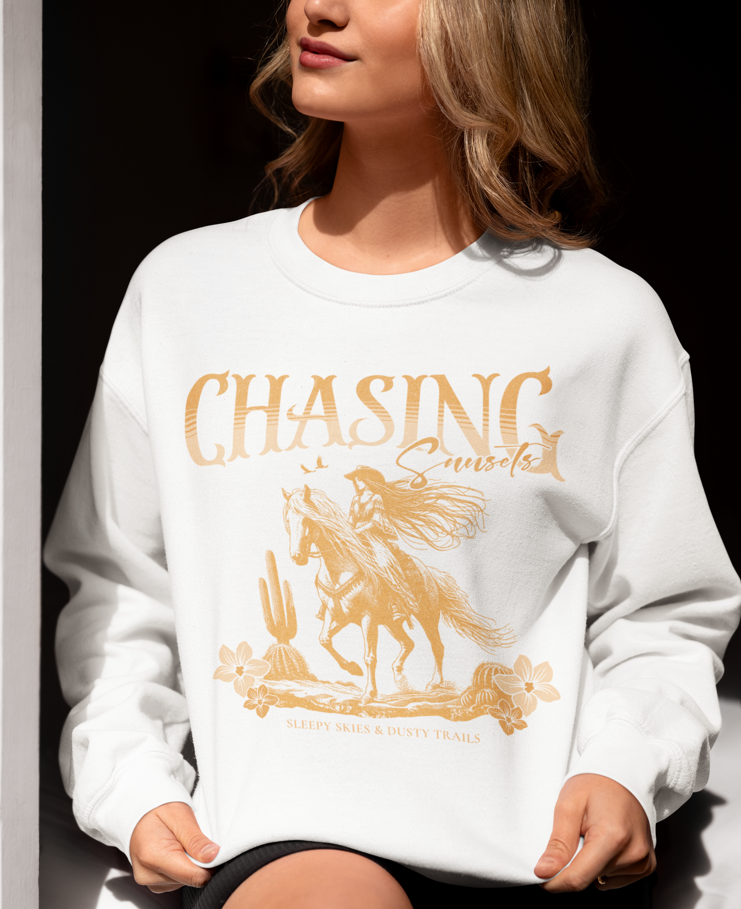 Chasing Sunsets I Classic Unisex Crewneck Sweatshirt I FREE Shipping
