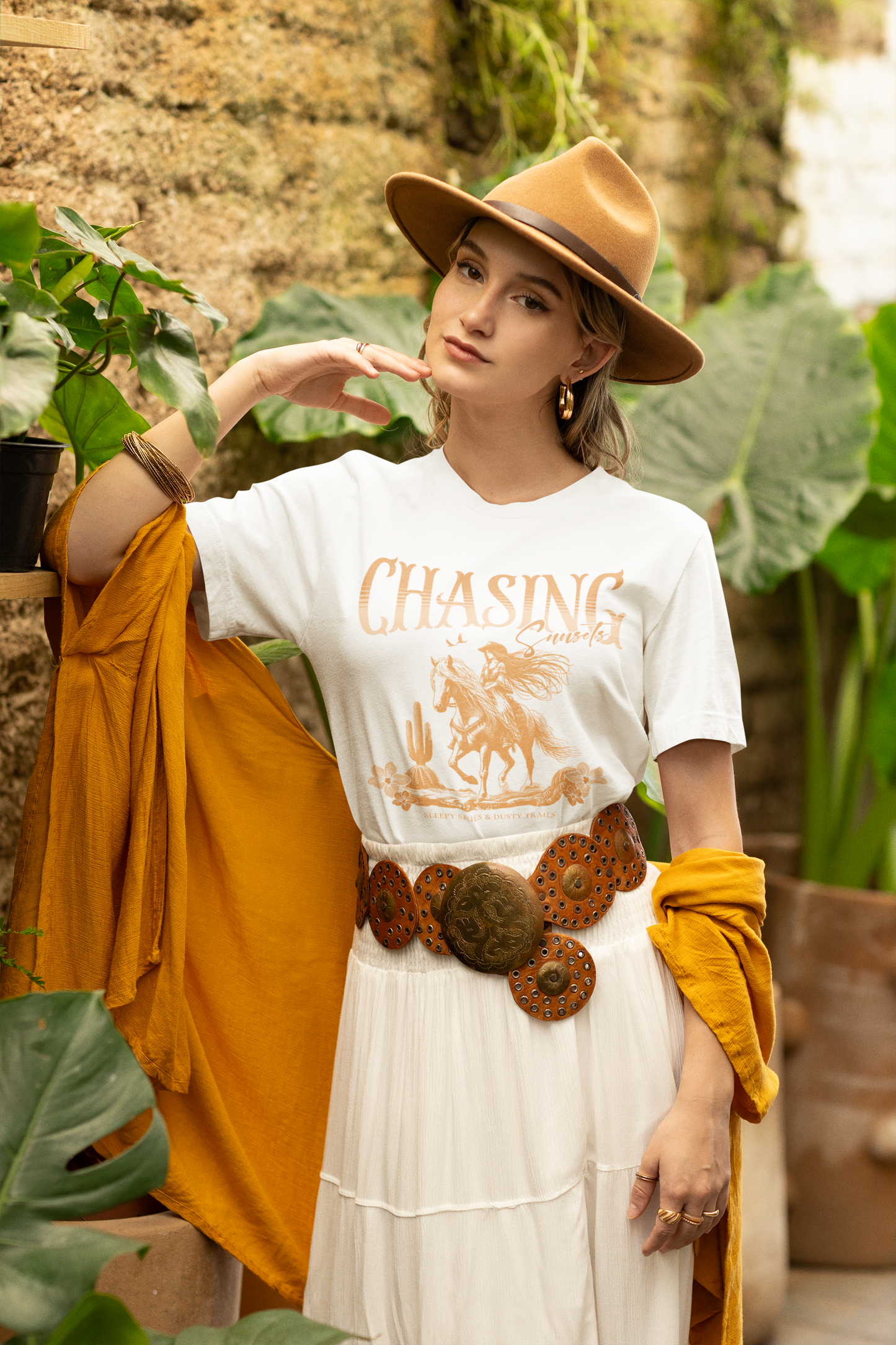 Chasing Sunsets | Premium Unisex Crewneck T-shirt I FREE Shipping