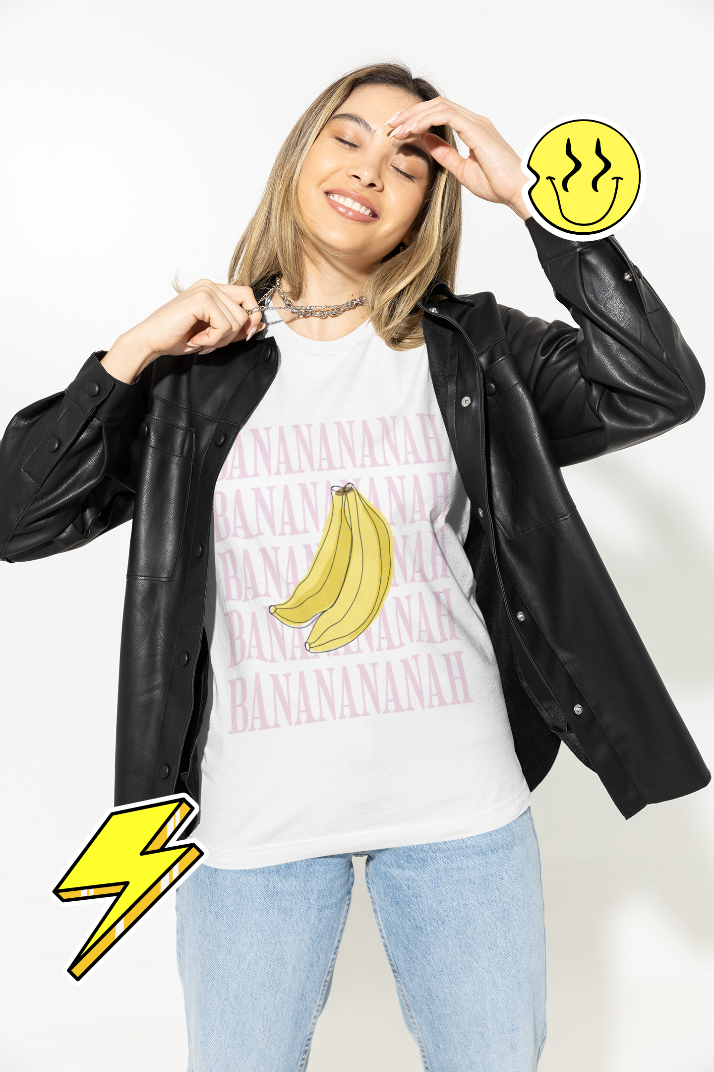 Bananananah | Premium Unisex Crewneck T-shirt I FREE Shipping