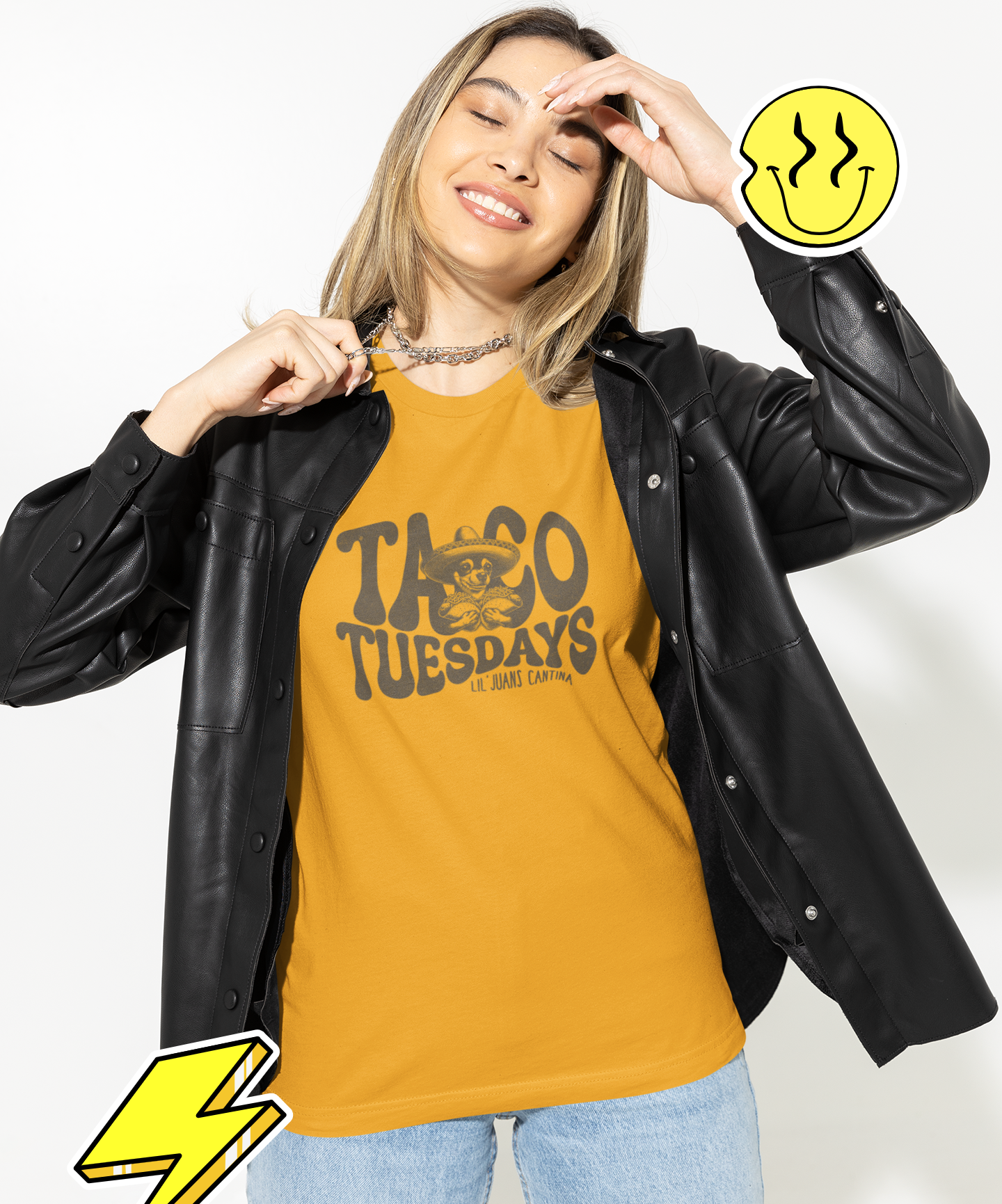 Taco Tuesdays I Premium Unisex Crewneck T-shirt